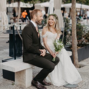 Hanri and Steve happy Hanri and Steve happy